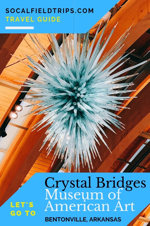 Do you love artwork? Then plan a visit to Crystal Bridges Museum of American Art in Bentonville, Arkansas. The museum is home to more than 50,000 square feet of gallery space and has an art collection worth hundreds of millions of dollars. Best of all, admission is always free!