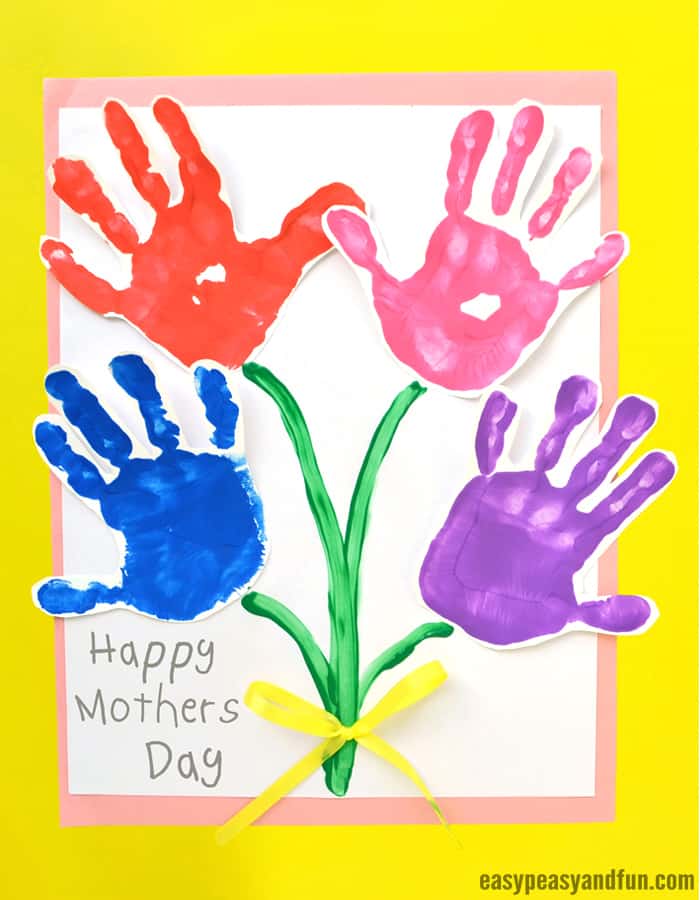 10 Beautiful Mother's Day Handprint Crafts - SoCal Field Trips