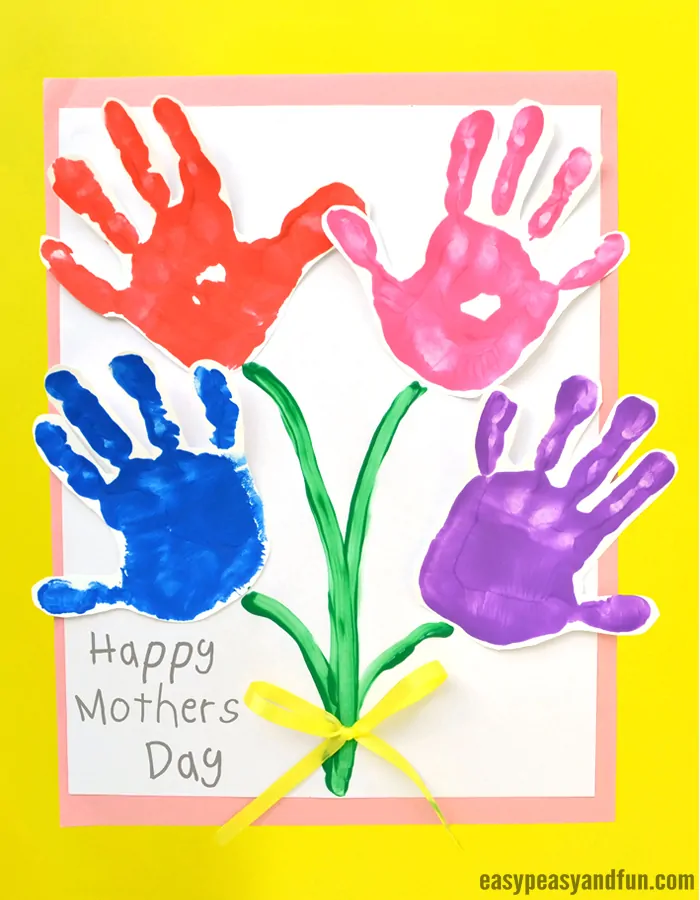 Check out this list of 10 Beautiful Mother's Day Handprint Crafts that children of all ages can make and create for the important mother figures in their lives!