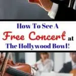 Do you love classical music? Learn how to attend a free concert rehearsal at the Hollywood Bowl in Los Angeles without having to pay the price of a ticket. #travel #hollywoodbowl #la #losangeles #travelphotography #hollywood #music #classicalmusic #laphil
