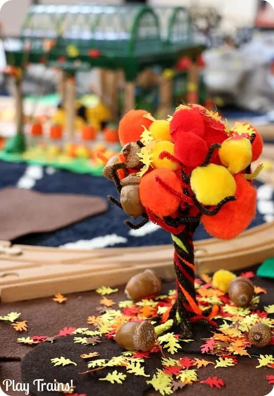 Easy fall tree craft for kids