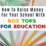 Are you looking for new a and creative ways to raise money for your school's PTA? Check out the new Box Tops For Education App available for iPhone and Android! It's now easier then ever to clip and snip Box Tops for your school and encourage families to participate..