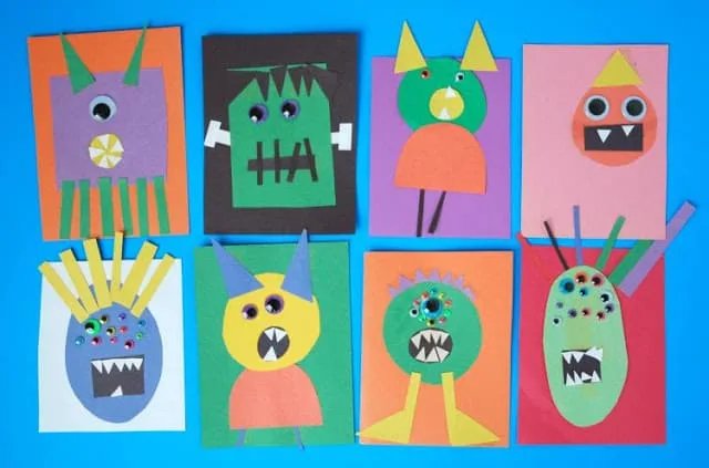Easy Monster Craft for Preschoolers