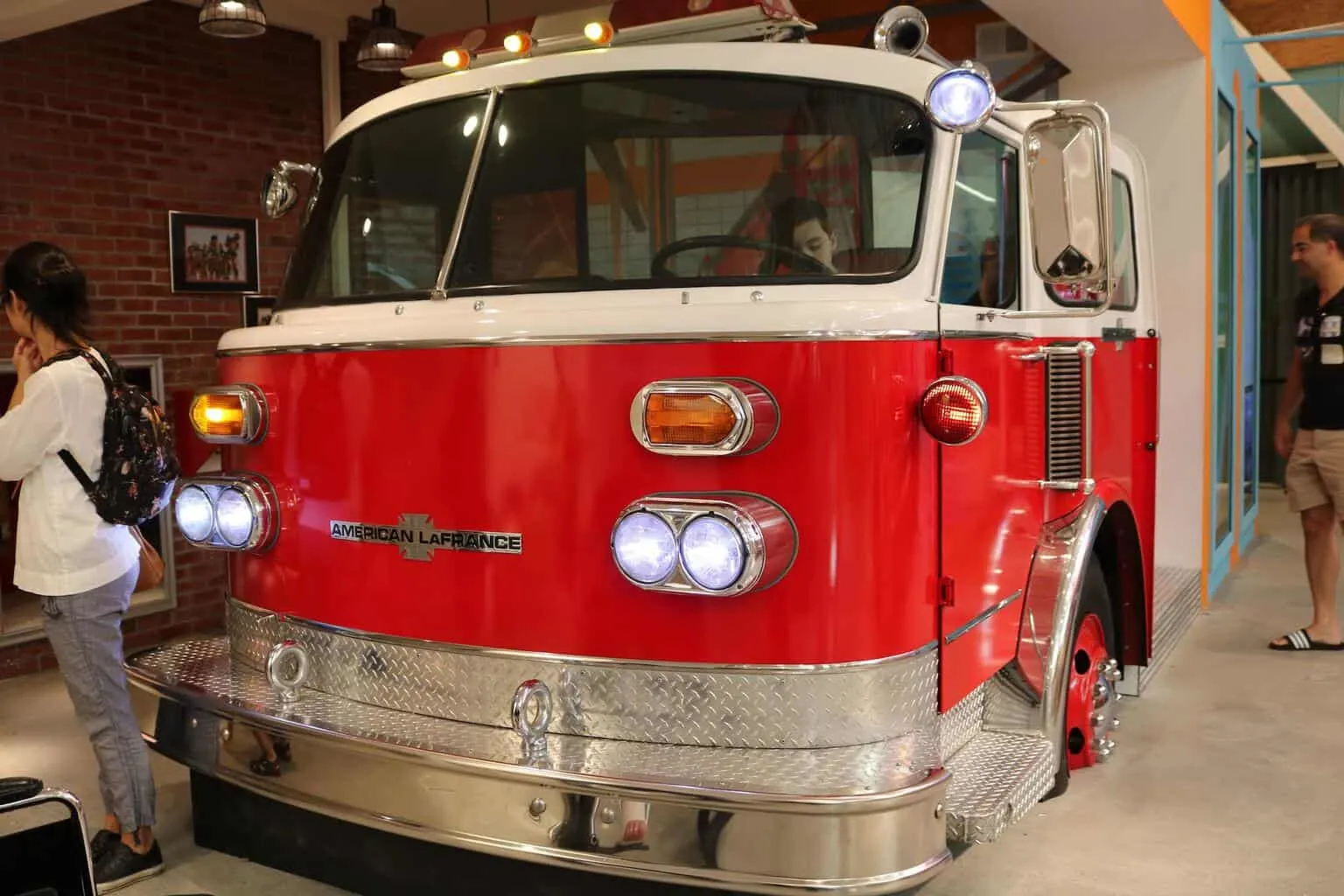 Fire truck at Cayton Children's Museum in Santa Monica
