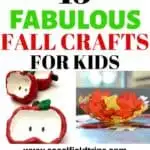 From making an apple stamped banner to a leaf suncatcher to a fall handprint tree craft, these 15 Fabulous Fall Crafts For Kids are precisely what you need to start this fall off right!