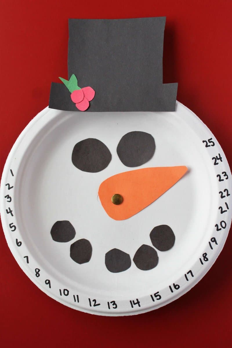 snowman toddler craft