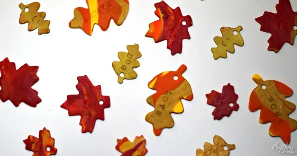 Children's Leaf Craft For Fall