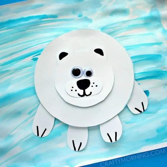 13 Cute Polar Bear Crafts For Kids - SoCal Field Trips