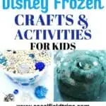 Check out this list of 25+ creative Frozen activities, crafts, sensory bins and recipes that Elsa and Anna fans will love!