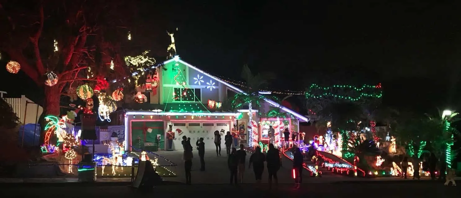 Carlsbad Christmas House San Diego