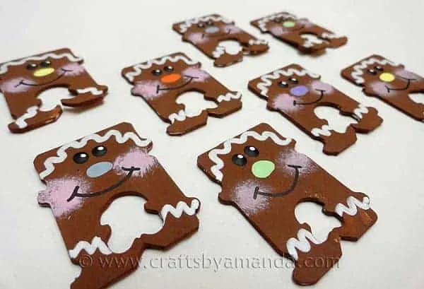 simple kids gingerbread craft