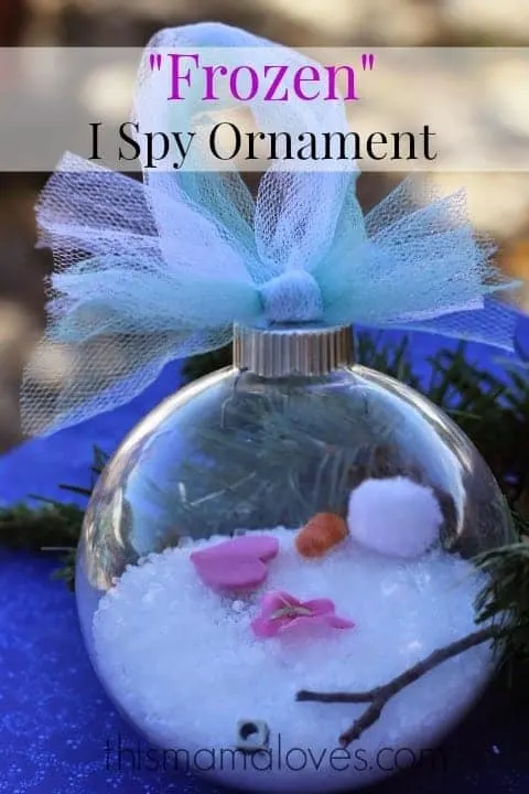 DIY Christmas ornament For Kids