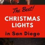 Check out this list of The Best Christmas Lights in San Diego! There are over forty holiday light displays throughout San Diego County for all ages to enjoy..