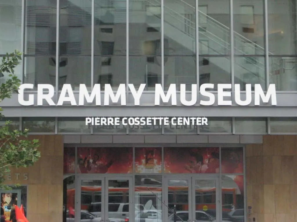 The Grammy Museum in Downtown LA