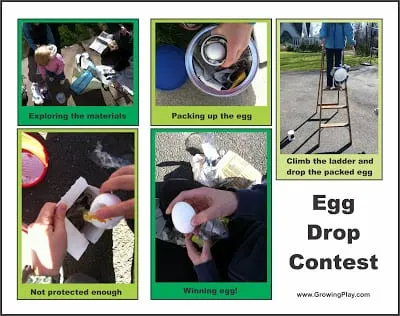 Classic Egg Drop Science Experiment