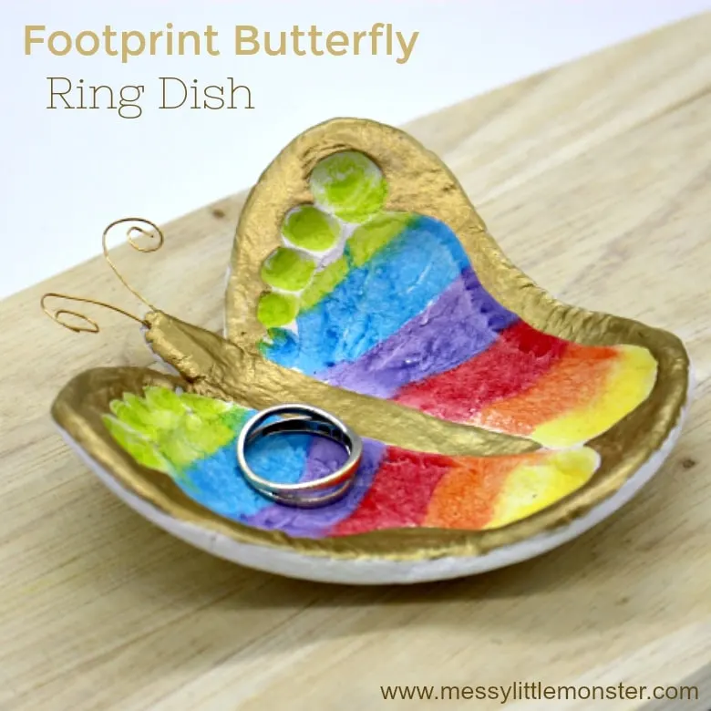 Mother's Day Clay Ring Holder Gift