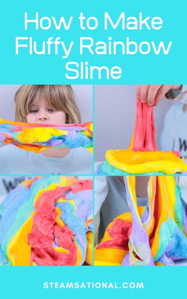 How to make rainbow slime