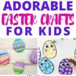 From handprint bunny crafts to Easter egg decorating ideas, these 15 Adorable Easter Crafts For Kids are perfect for toddlers, preschoolers, and kindergartners alike.  Many of these crafty creations can also double as festive decor for your Easter party, brunch, or dinner.