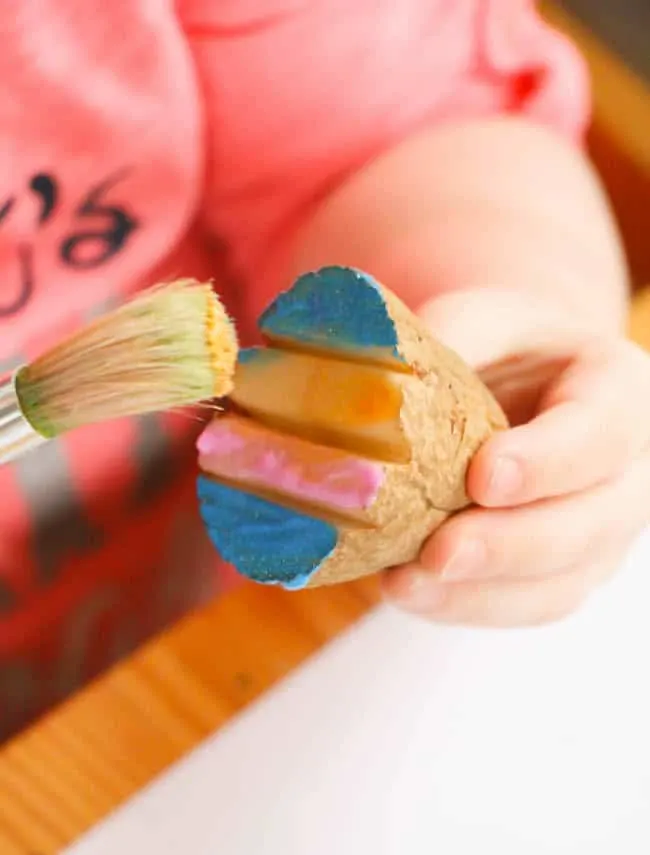 Easter Egg Potato Stamper