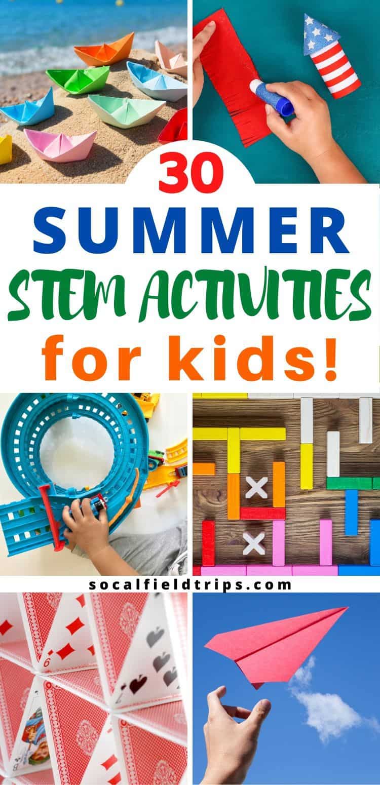 30 Summer Stem Activities For Kids