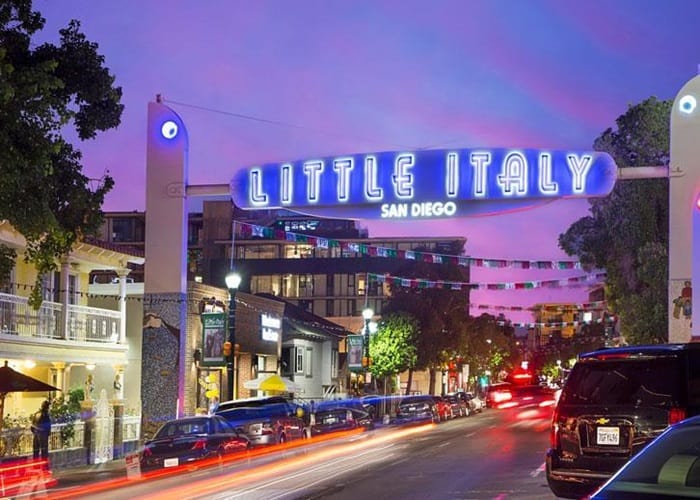 Little Italy in San Diego