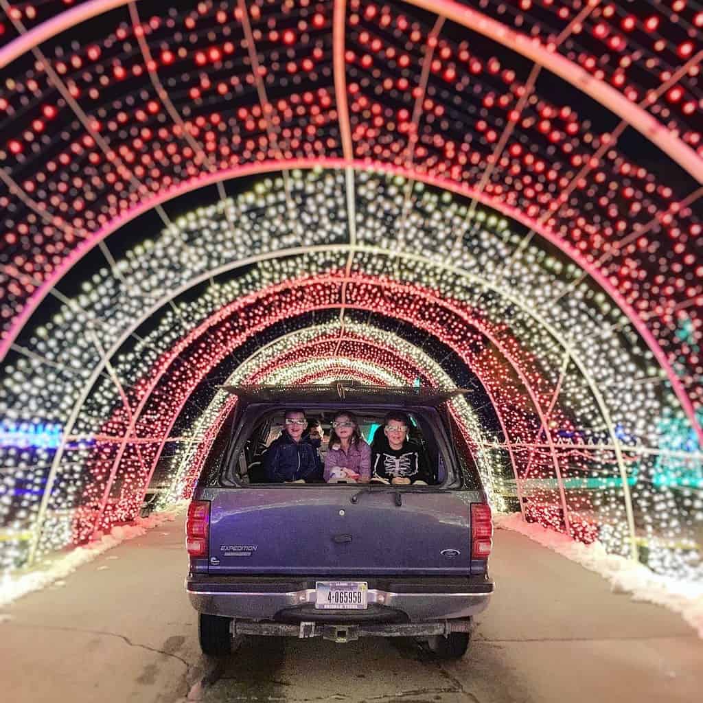 Holiday Light Drive Thru Events in Los Angeles
