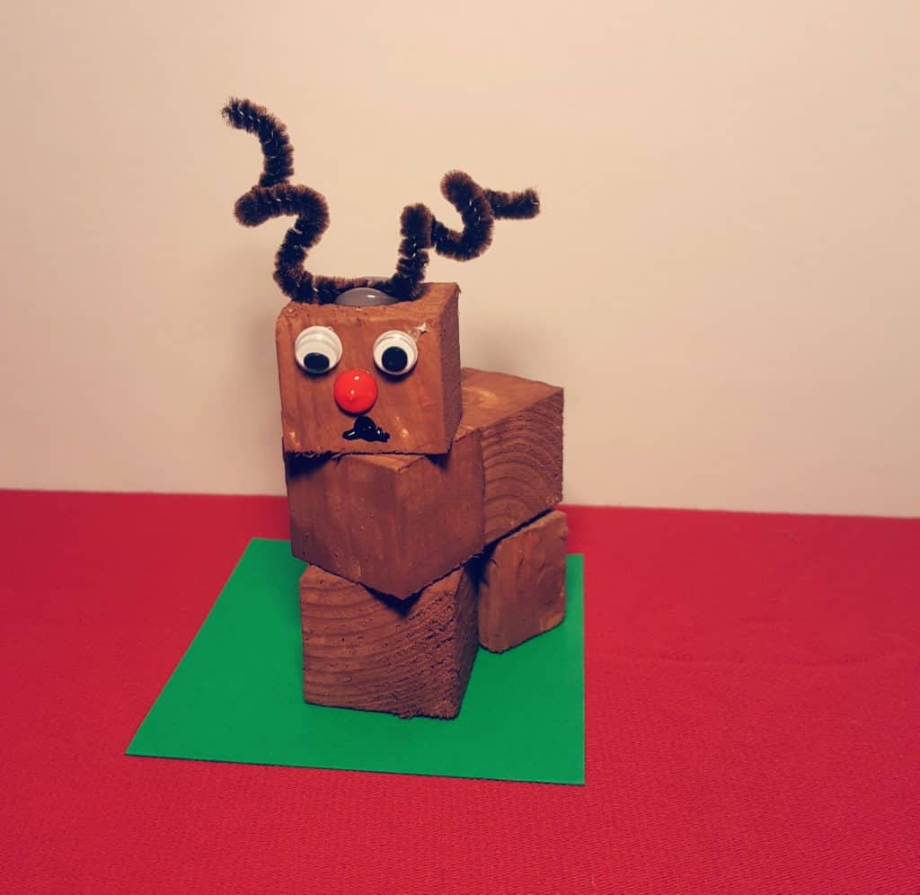 Reindeer Block Craft