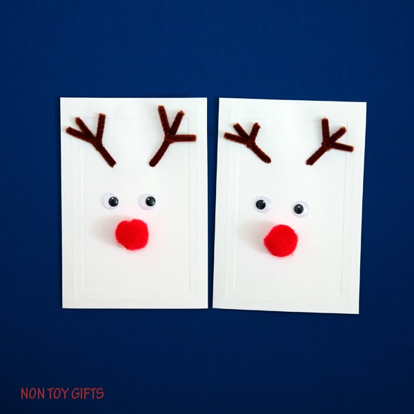 Reindeer Card For Christmas