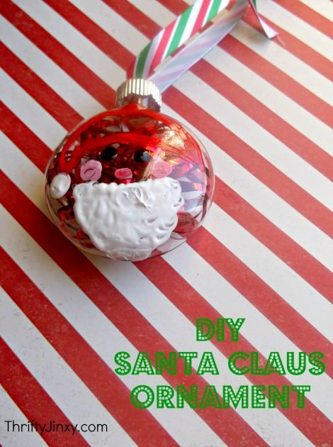 Santa Ornament Craft