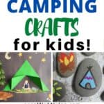 Camping crafts are the perfect way to entertain your kids during a camping trip, get them excited about an upcoming camping trip, or do as a part of a fun camping themed birthday party. These 15 Easy Camping Crafts For Kids are perfect for kids of all ages who want to get in on some of the camping themed fun!