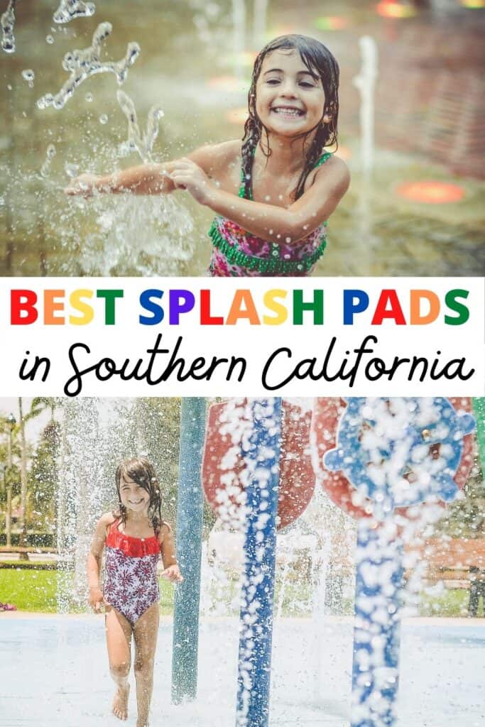 75+ Splash Pads in Southern California including San Diego, Los Angeles, Orange County, Riverside and San Bernardino areas. Some are free, some cost only a few dollars. Either way, grab sunscreen and lawn chairs and head out to your local splash pad for some fun with your family!
