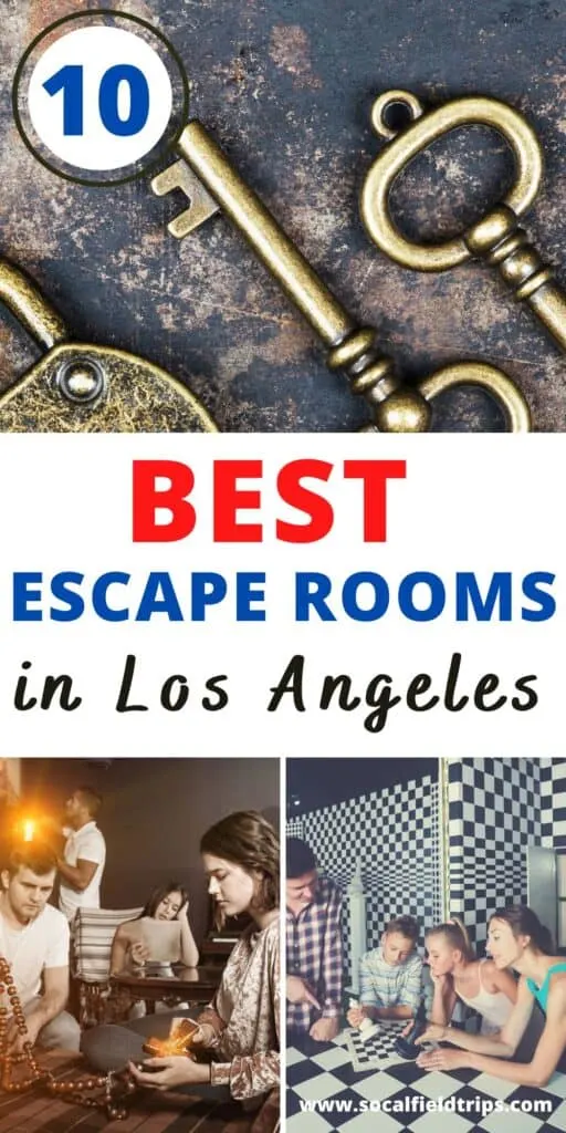 Whether you're in the mood for a light-hearted escape room experience or one that challenges all of your senses, you'll find the perfect one at any of the best escape rooms in Los Angeles!